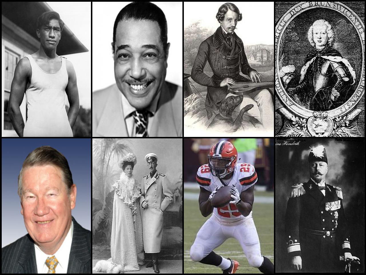 Famous People with name Duke