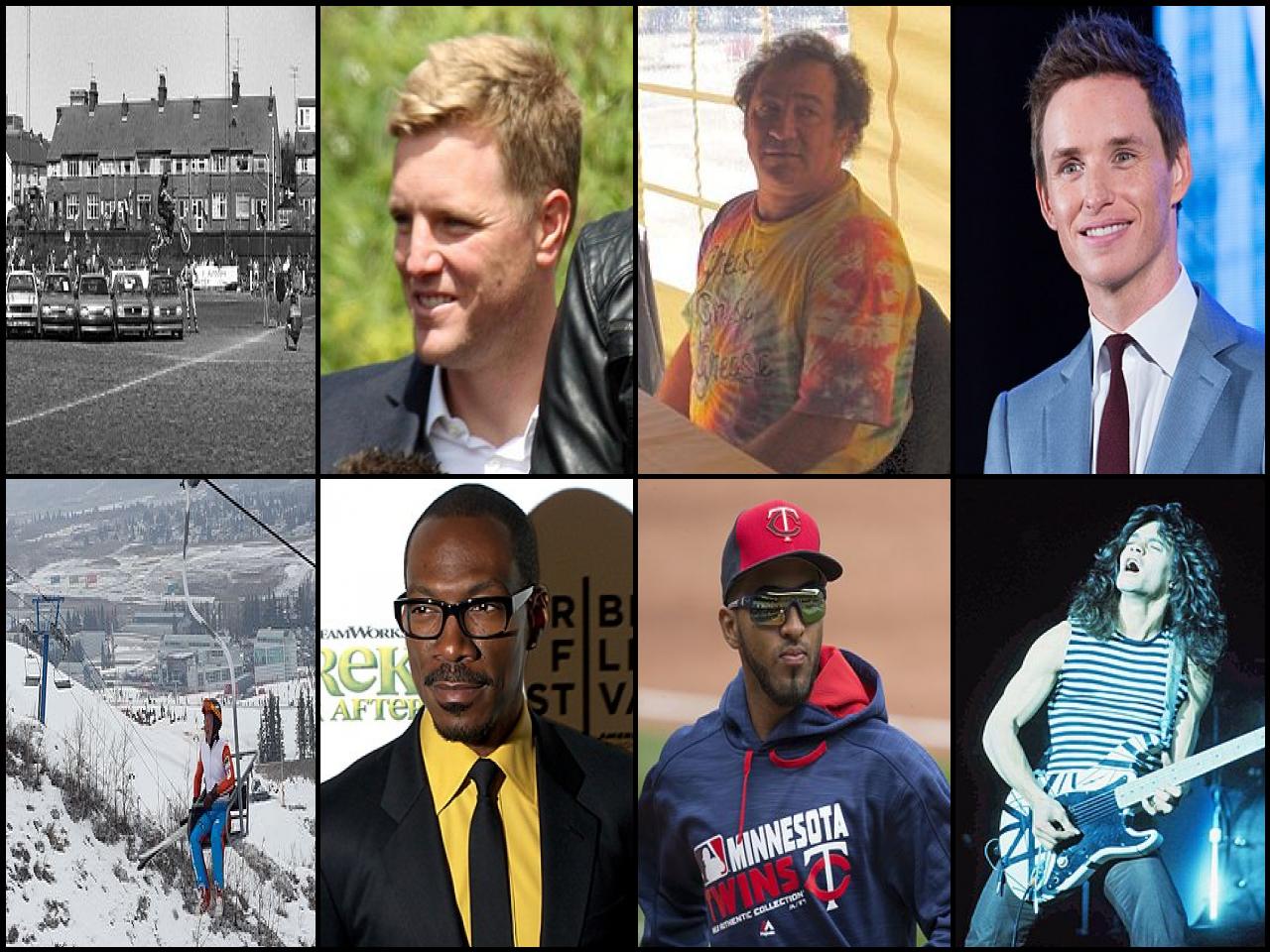 Famous People with name Eddie