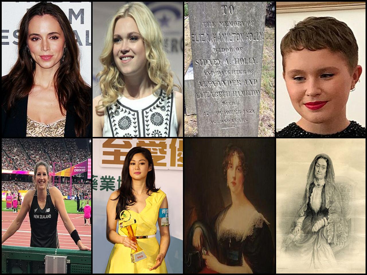 Famous People with name Eliza