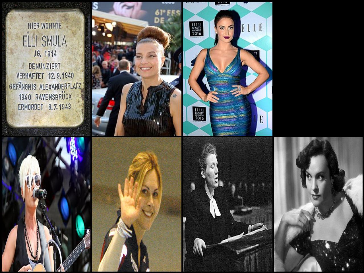 Famous People with name Elli