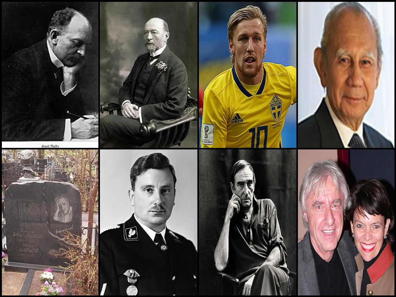 Famous People with name Emil