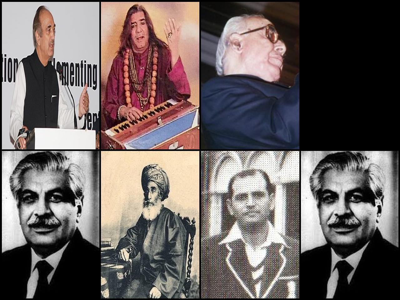 Famous People with name Ghulam
