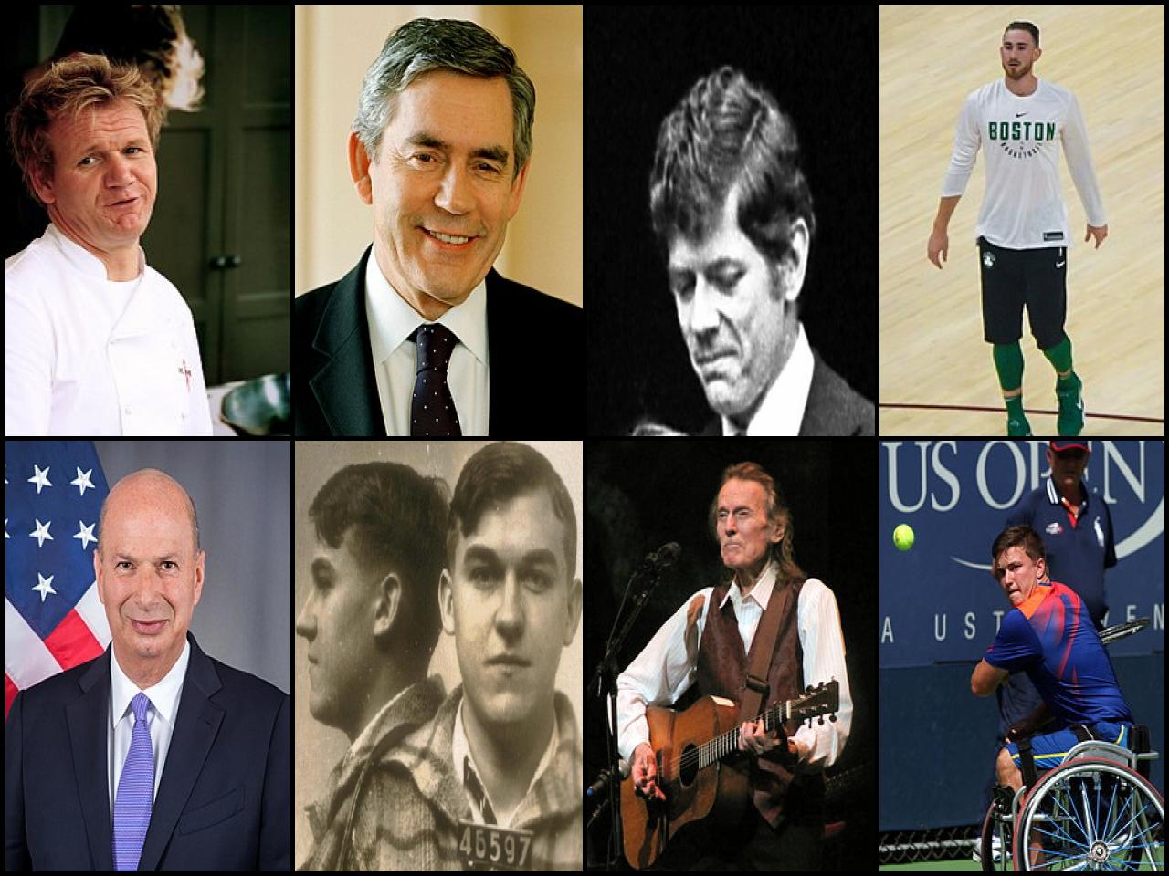 Famous People with name Gordon