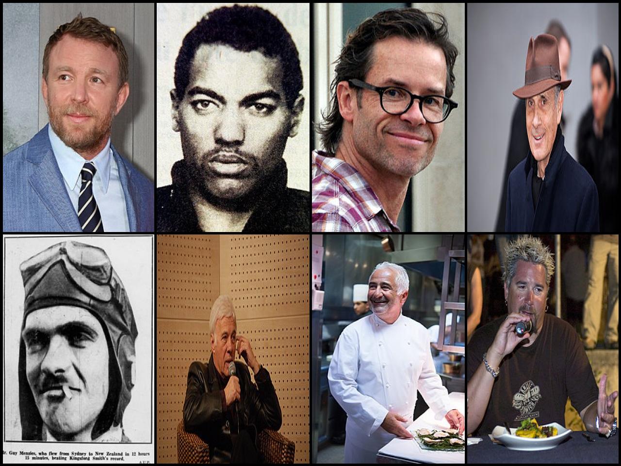 Famous People with name Guy