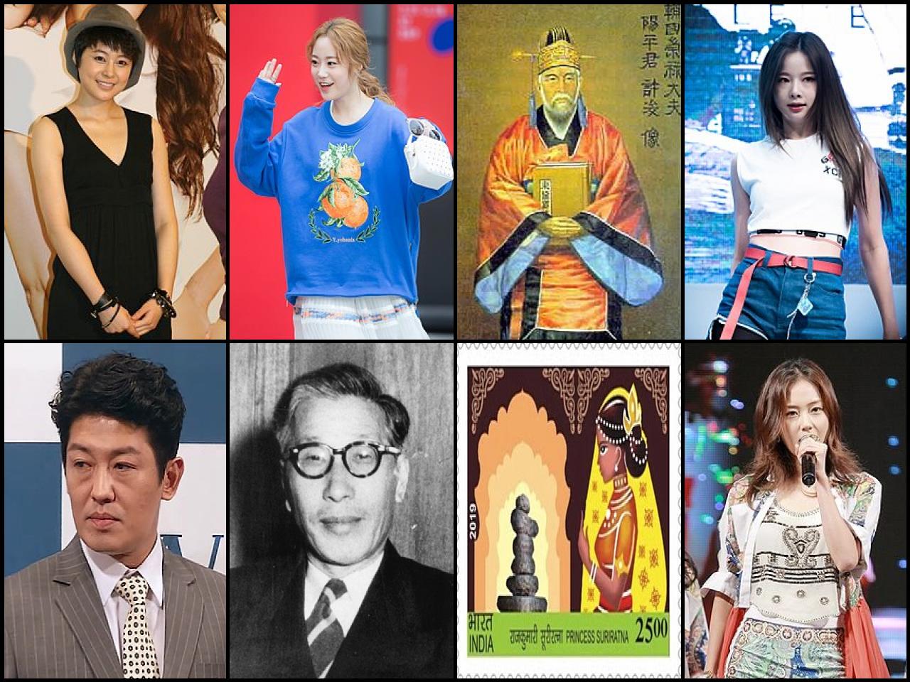 Famous People with name Heo