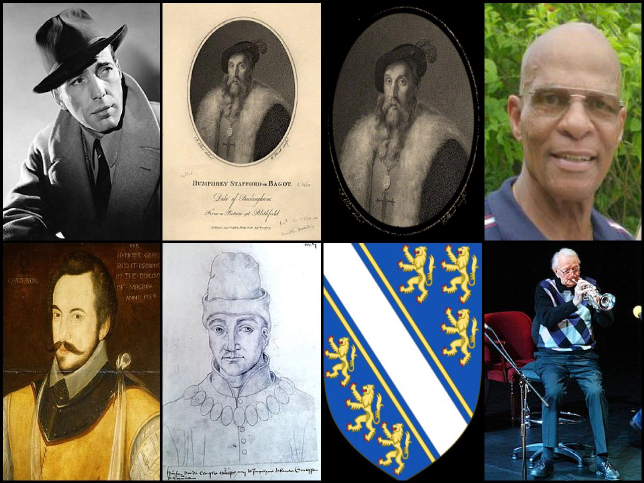 Famous People with name Humphrey