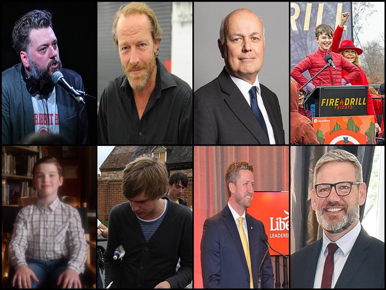 Famous People with name Iain