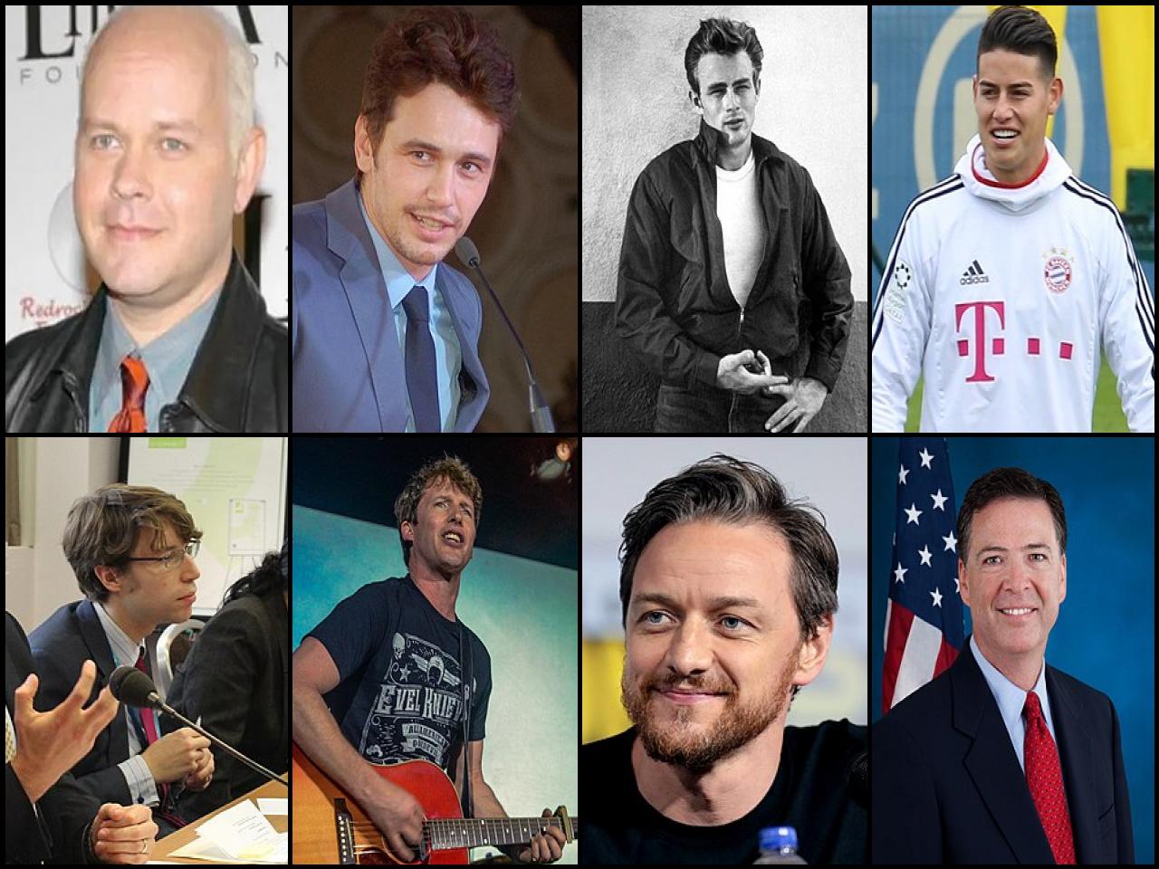 Famous People with name James