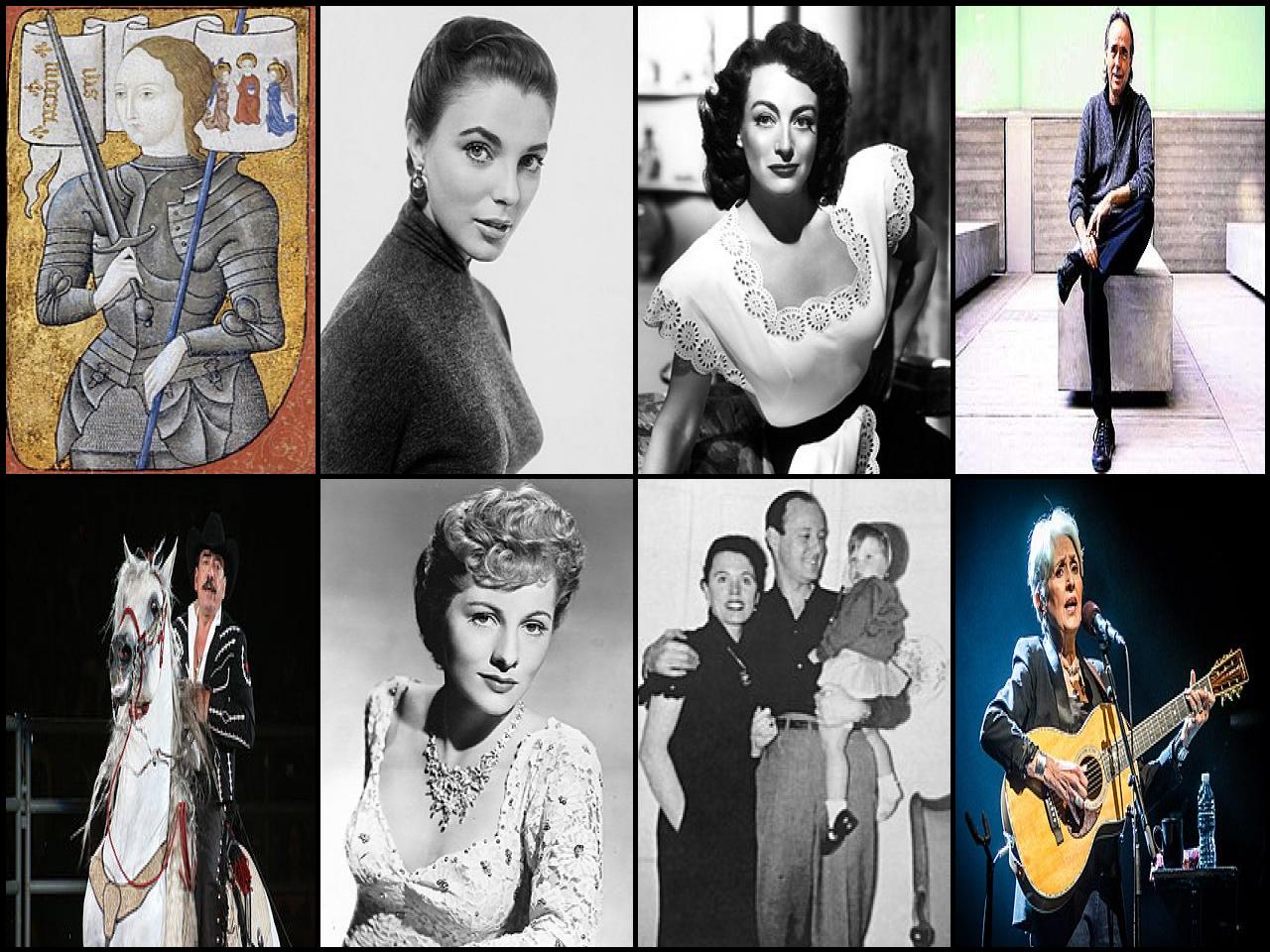 Famous People with name Joan