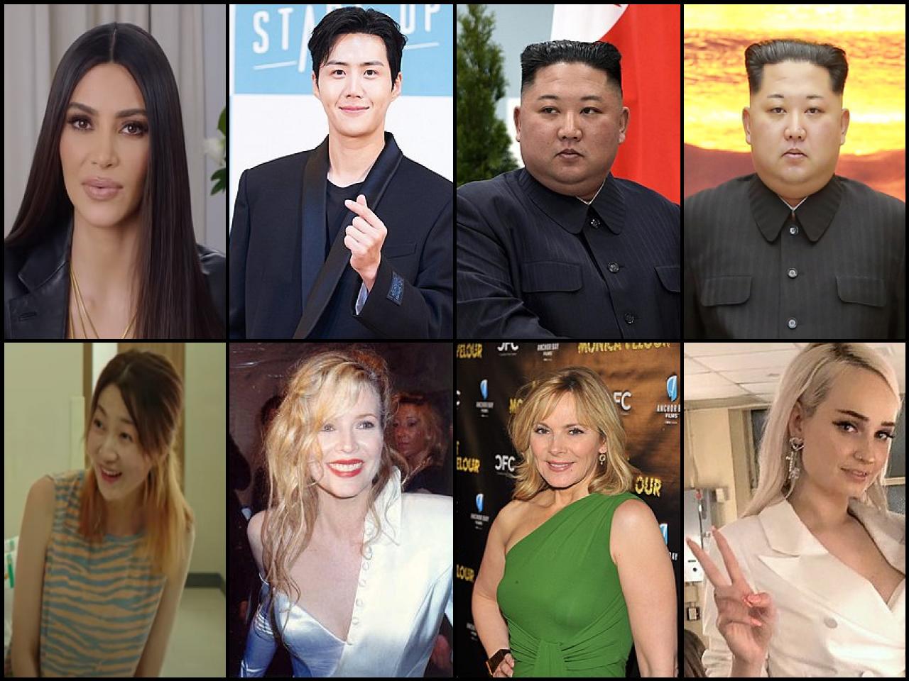 Famous People with name Kim