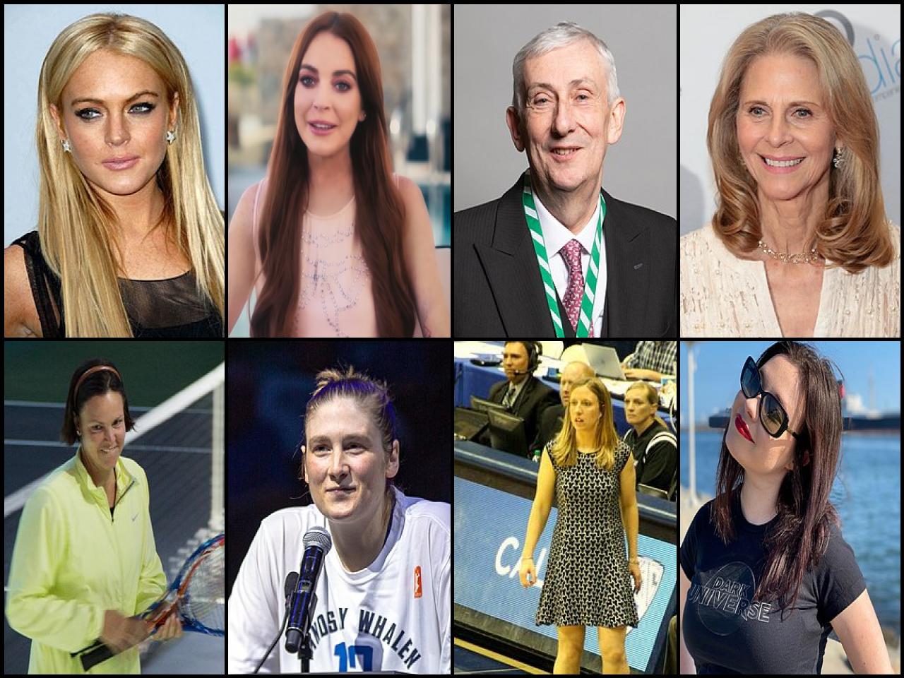 Famous People with name Lindsay