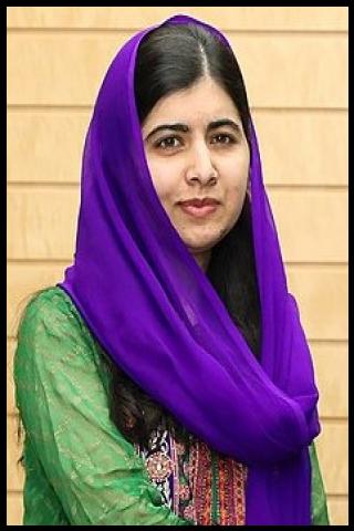 Personas famosas llamadas Malala