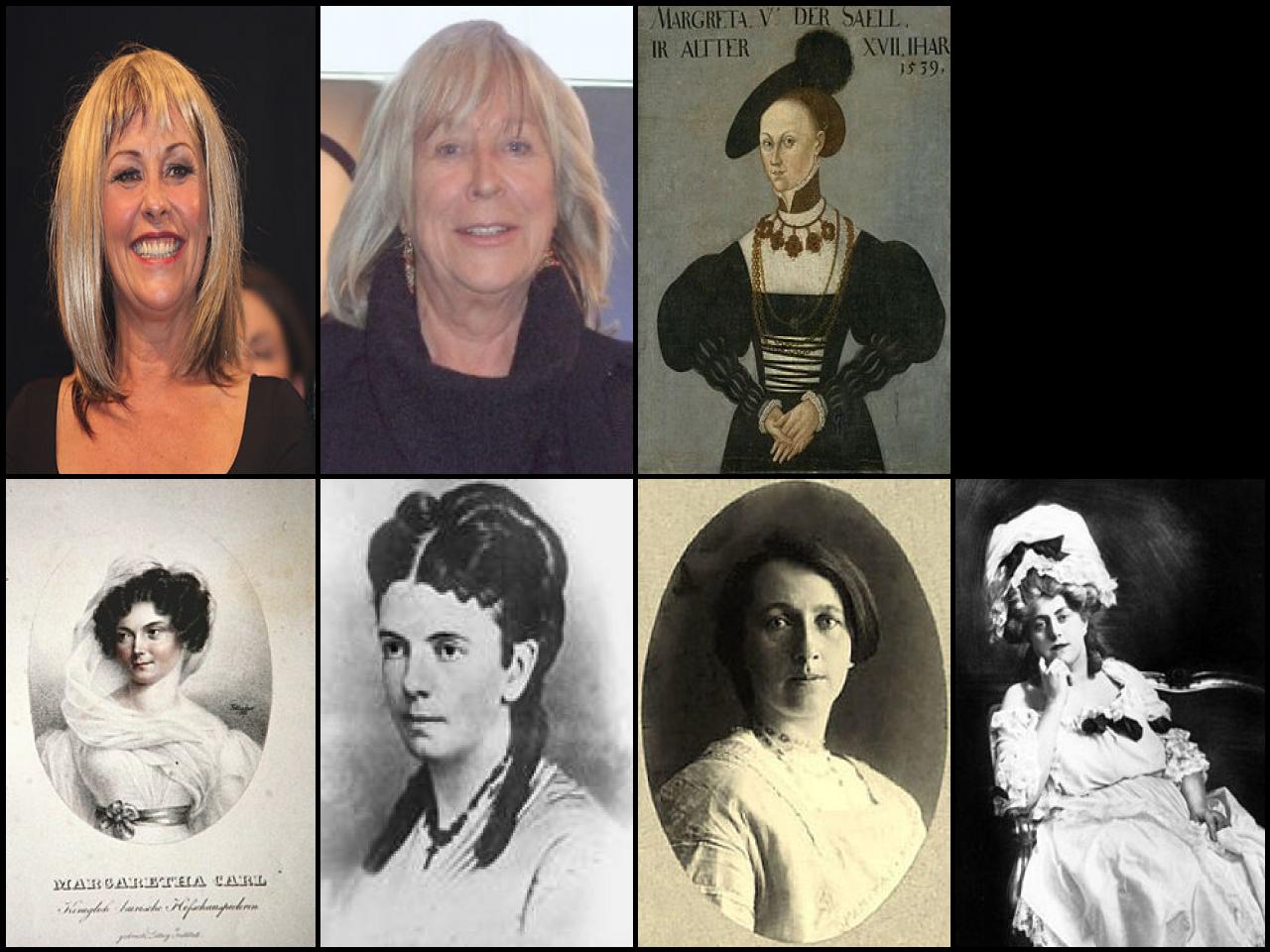 Famous People with name Margarethe