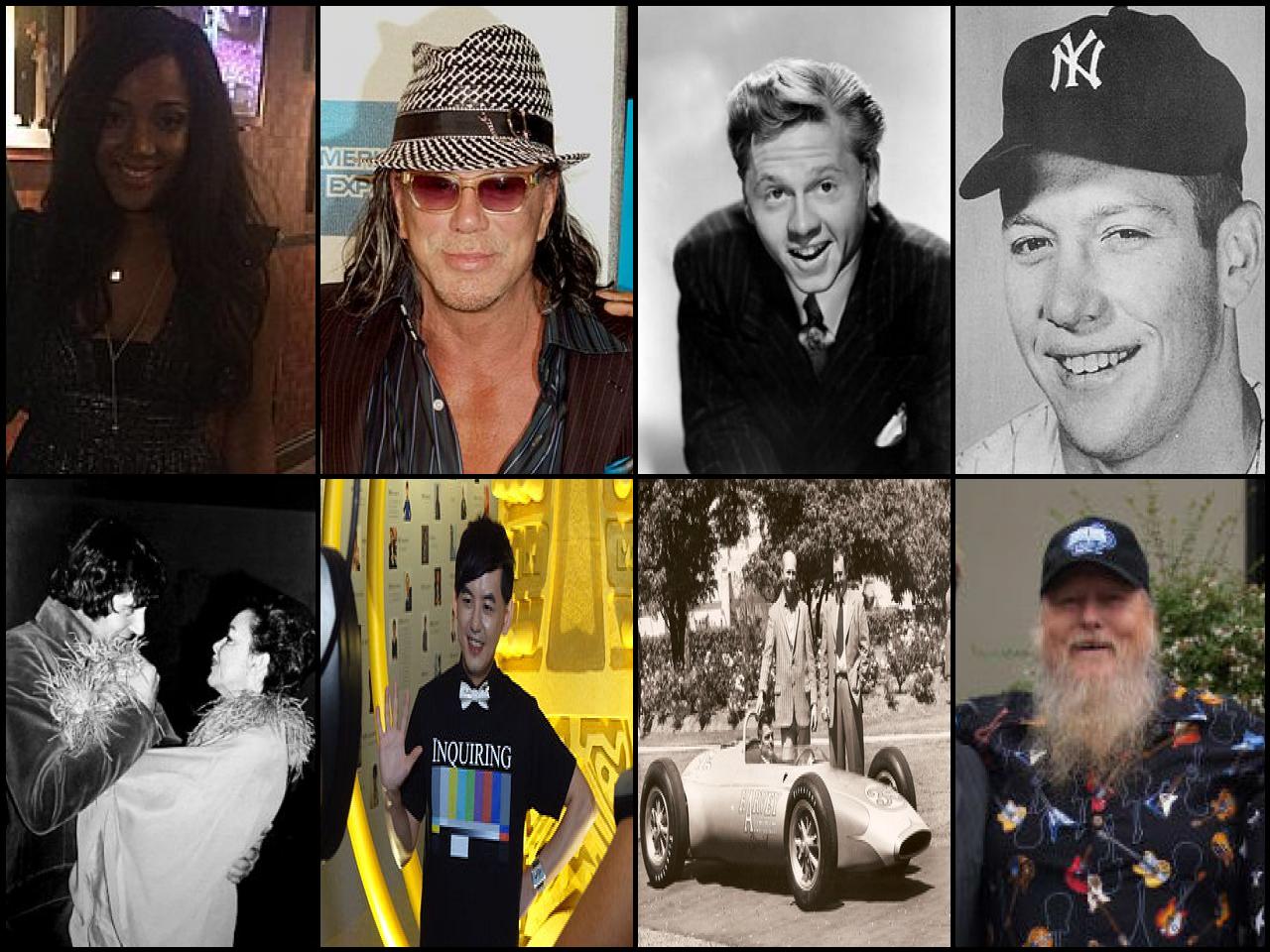Famous People with name Mickey