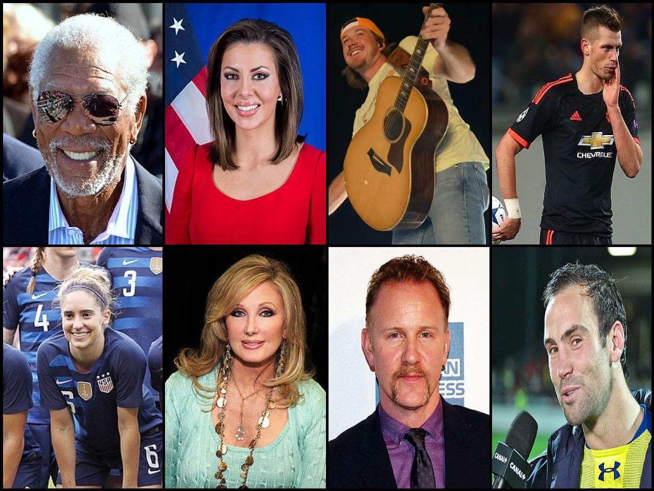 Famous People with name Morgan