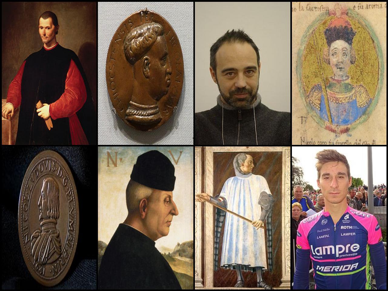 Famous People with name Niccolo