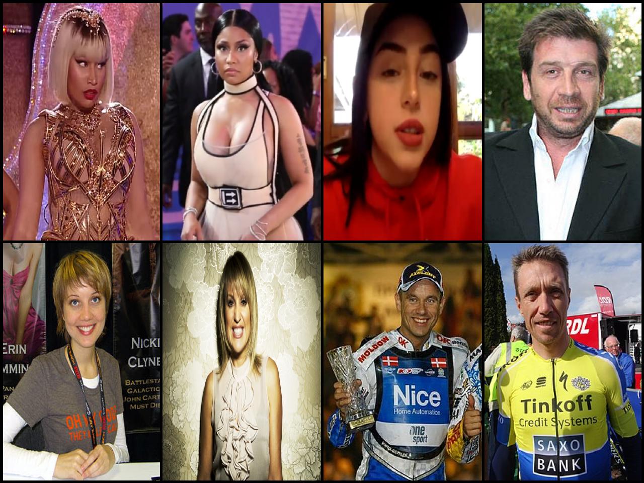 Famous People with name Nicki