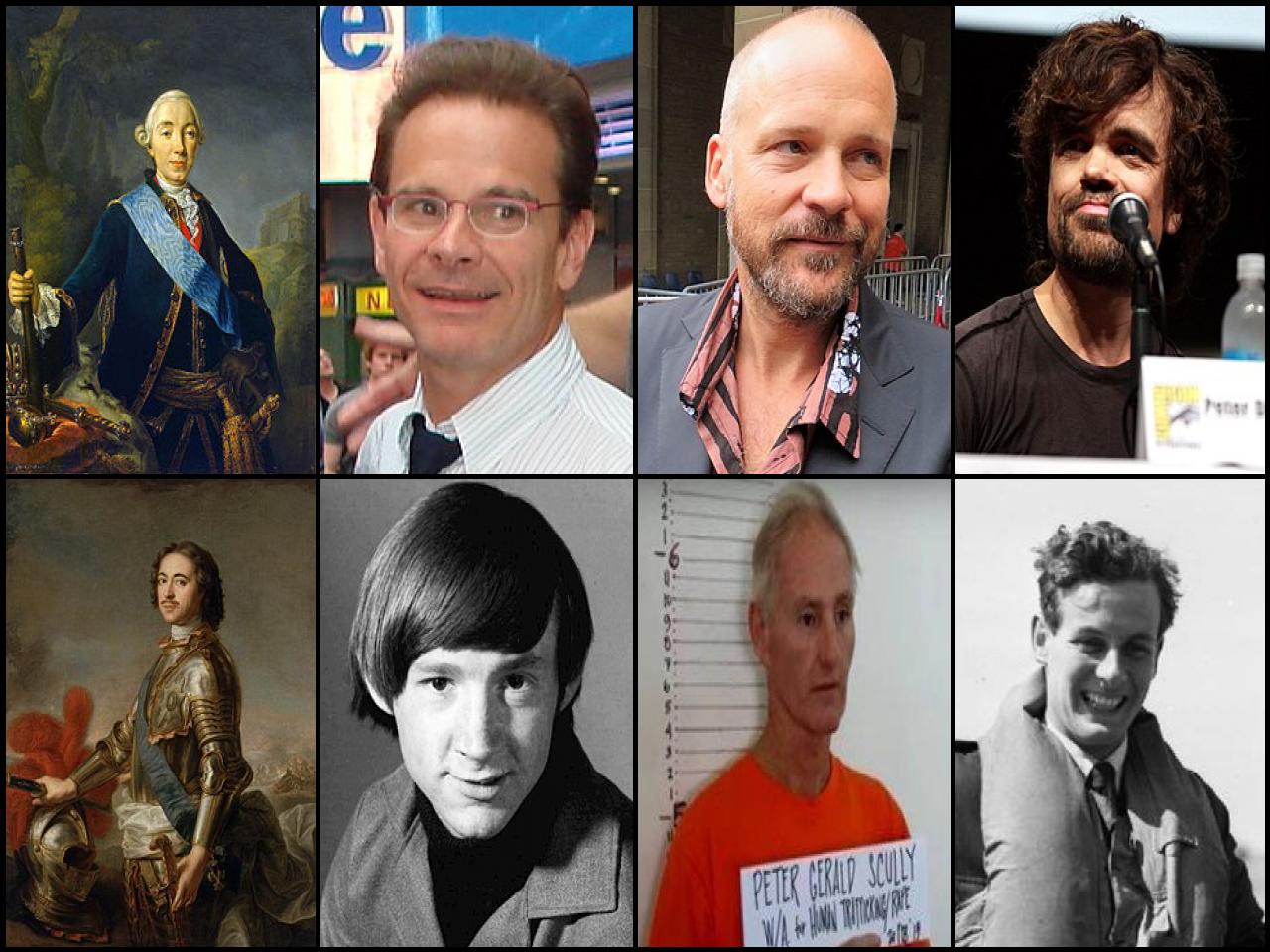 List of Famous people named <b>Peter</b>