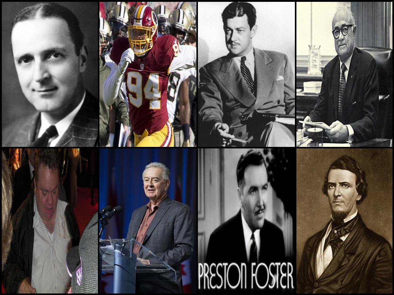 Famous People with name Preston