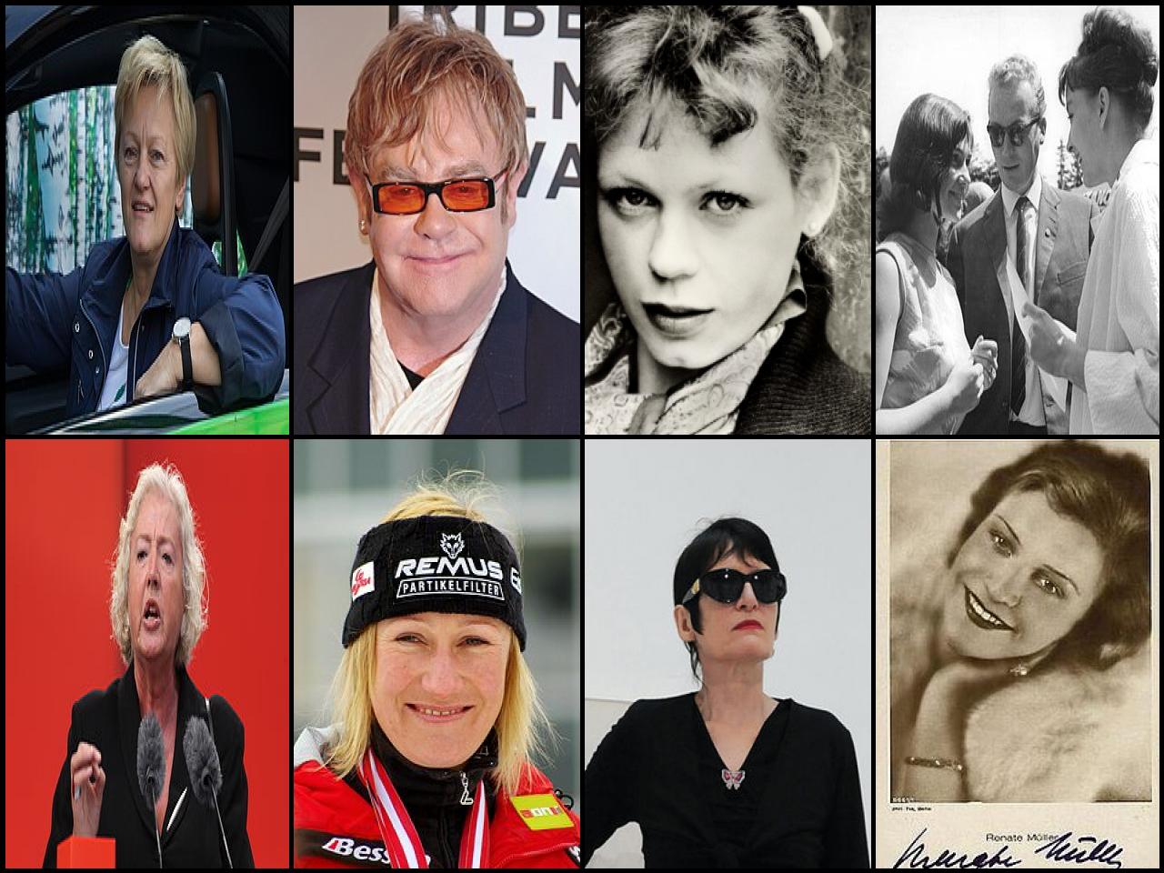 Famous People with name Renate