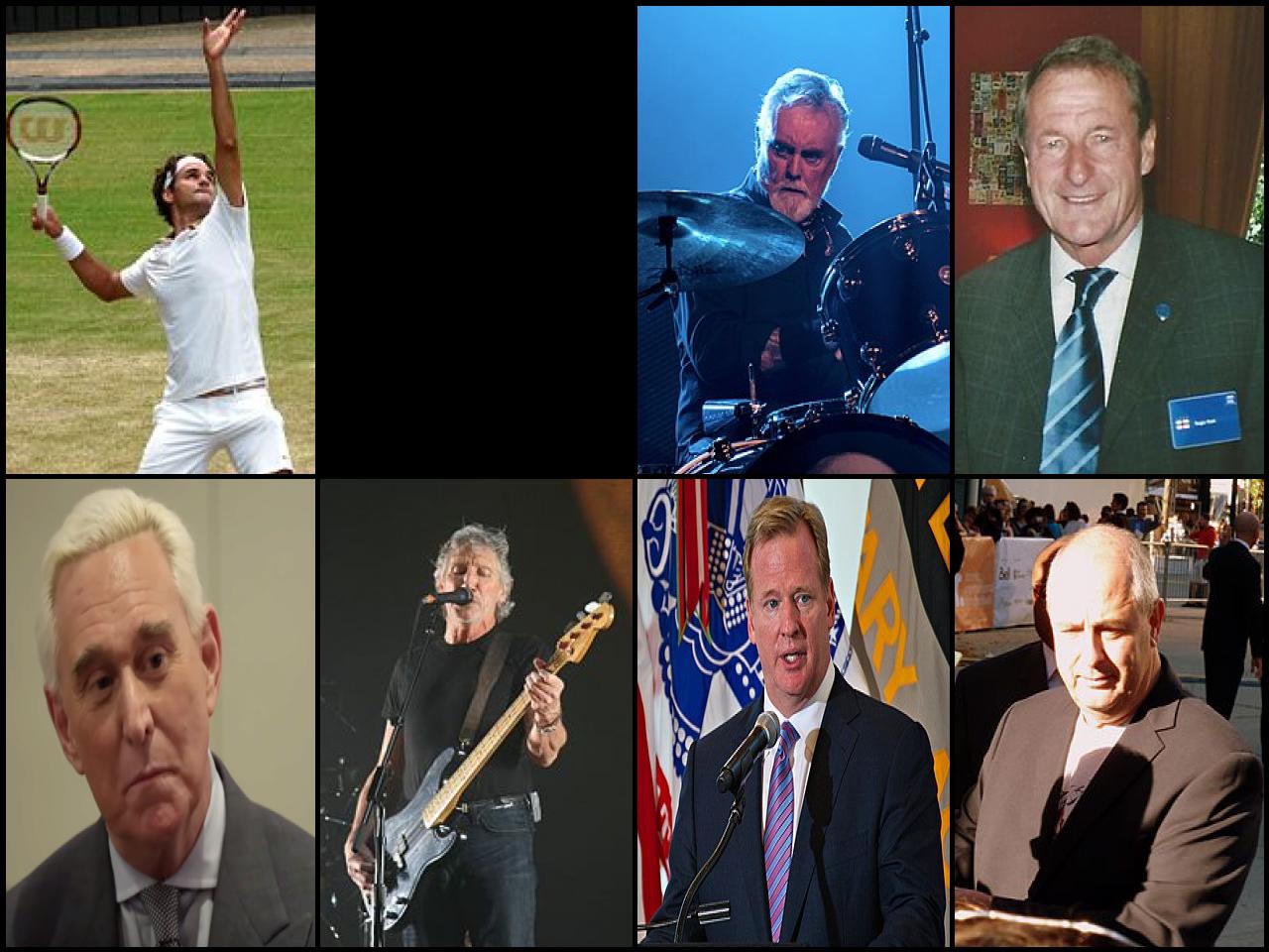 Famous People with name Roger