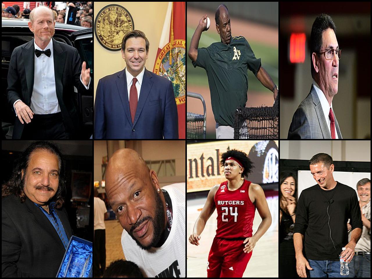 Famous People with name Ron