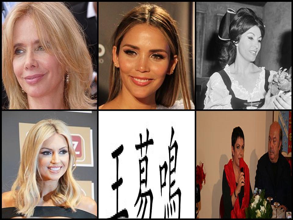 Famous People with name Rosanna