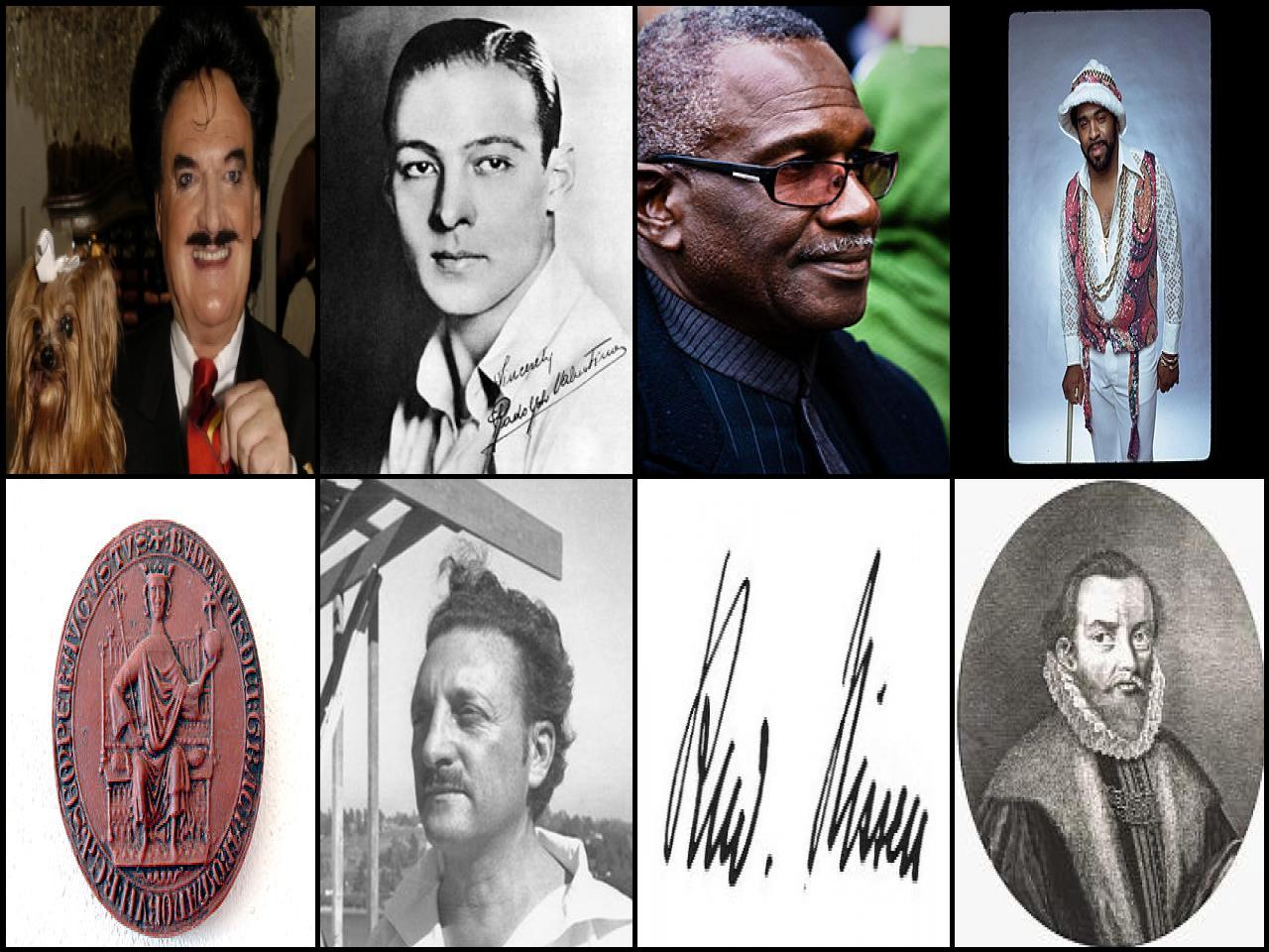 Famous People with name Rudolph