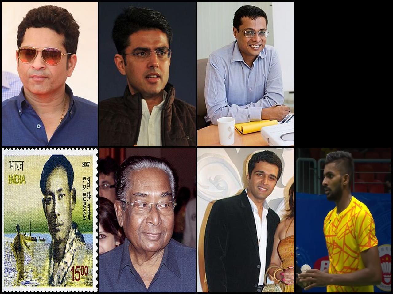Famous People with name Sachin