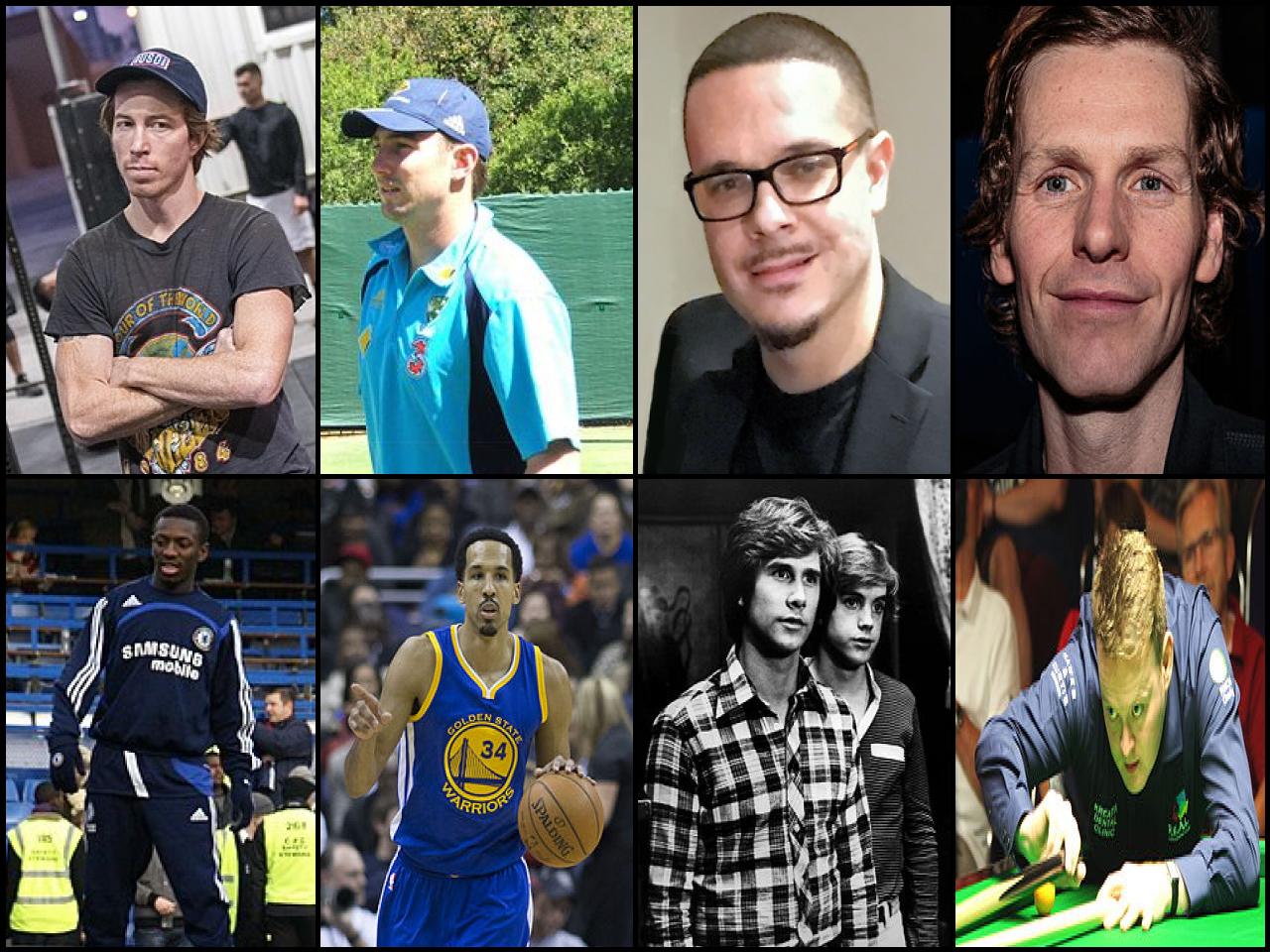 Famous People with name Shaun