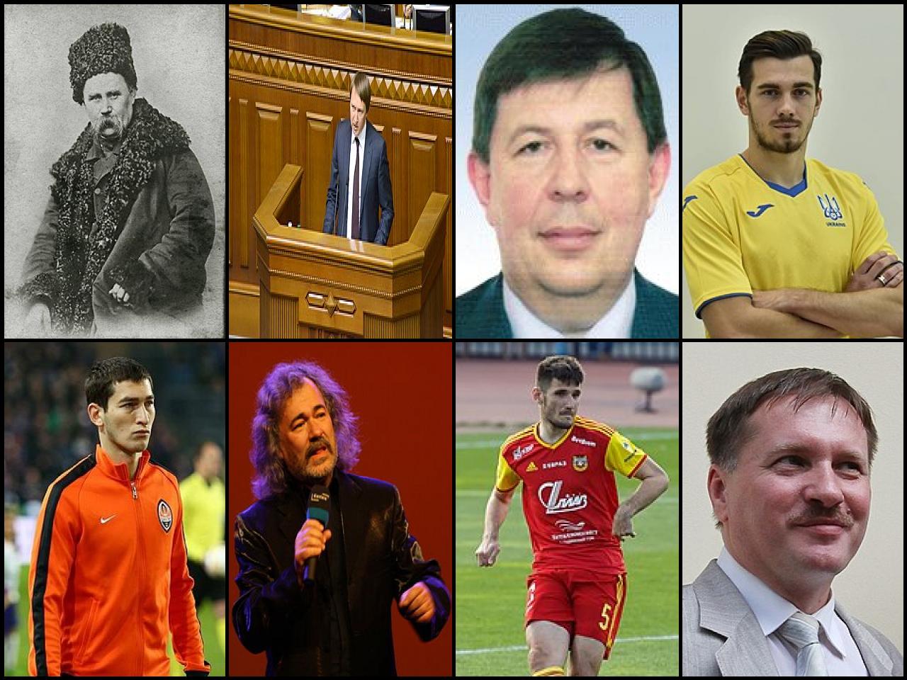 Famous People with name Taras