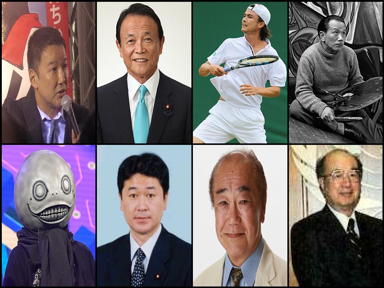 Famous People with name Taro