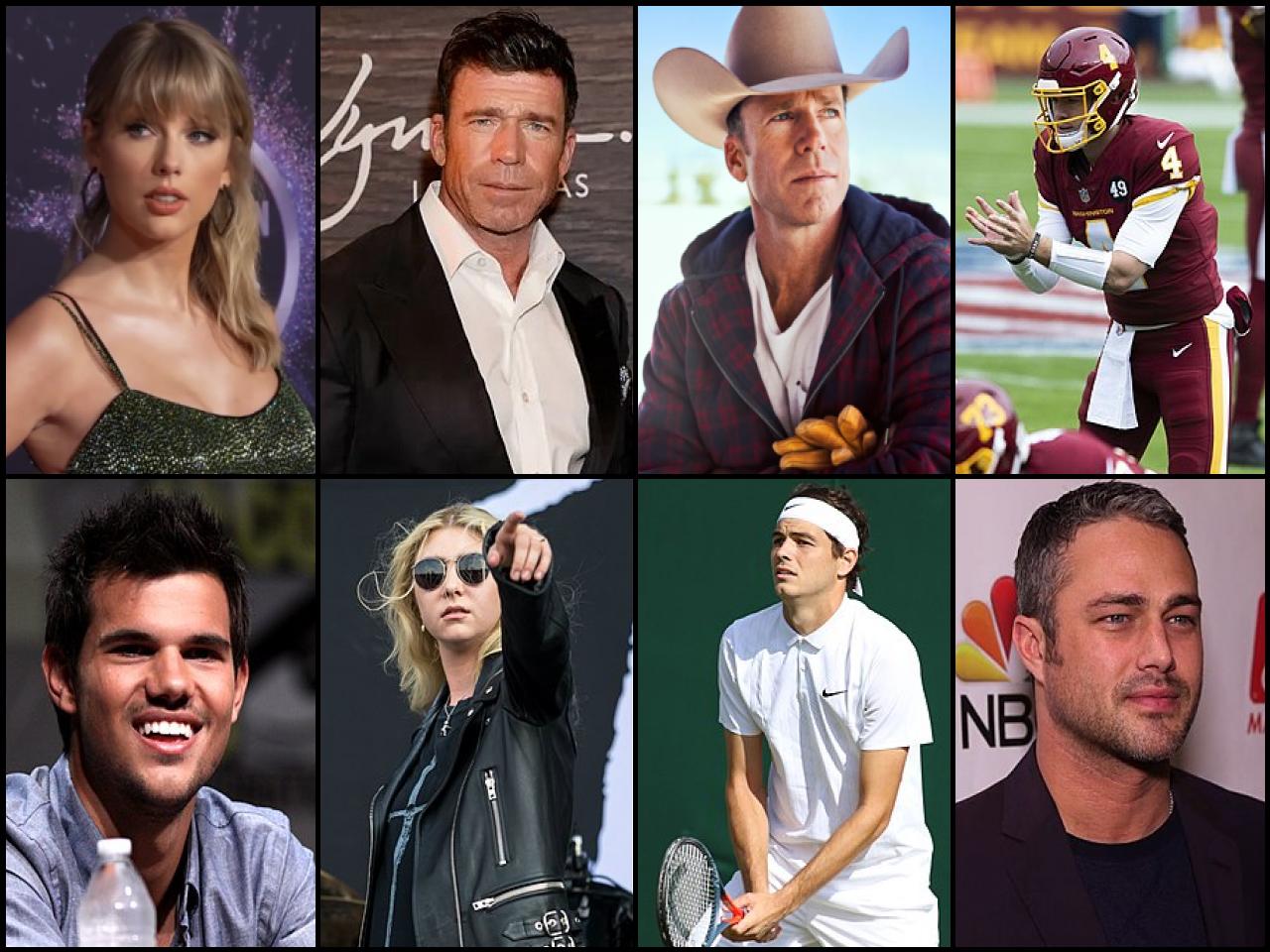 Famous People with name Taylor