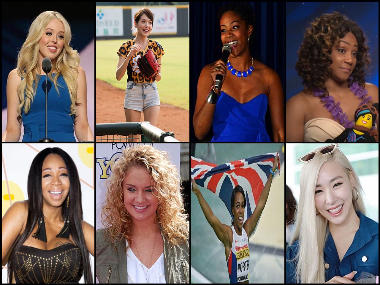 Famous People with name Tiffany