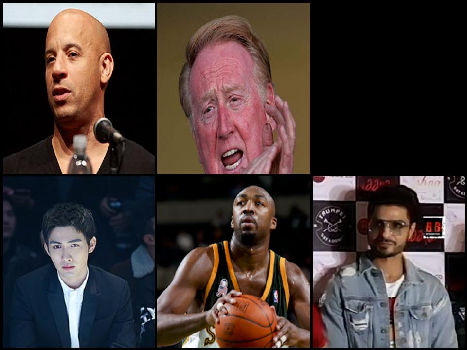 Famous People with name Vin