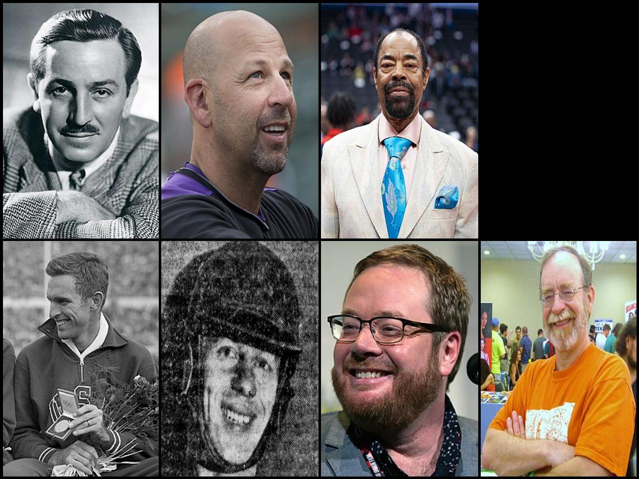 Famous People with name Walt