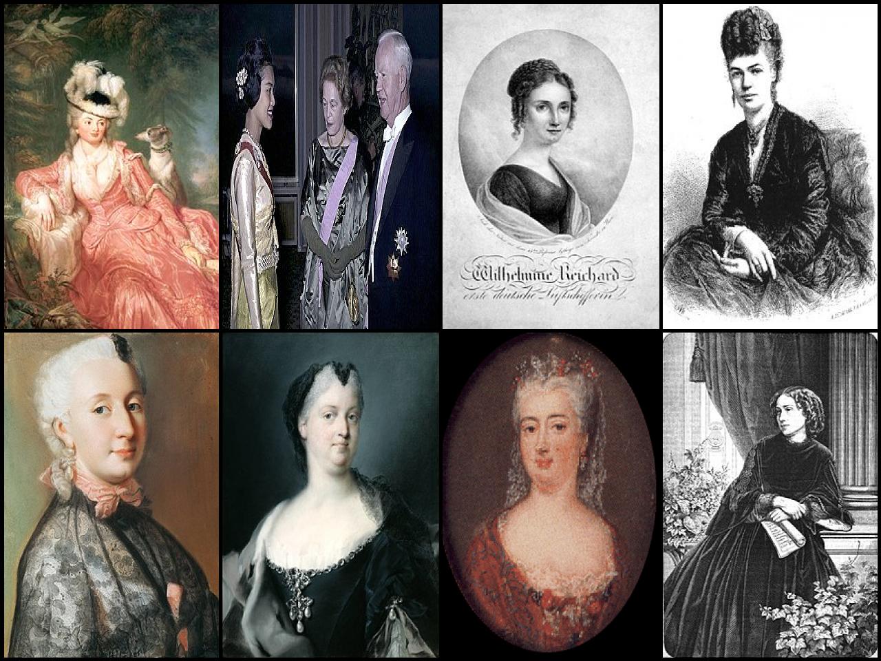 Famous People with name Wilhelmine