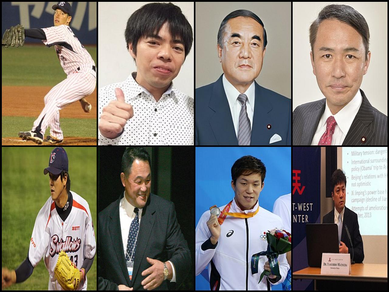Famous People with name Yasuhiro
