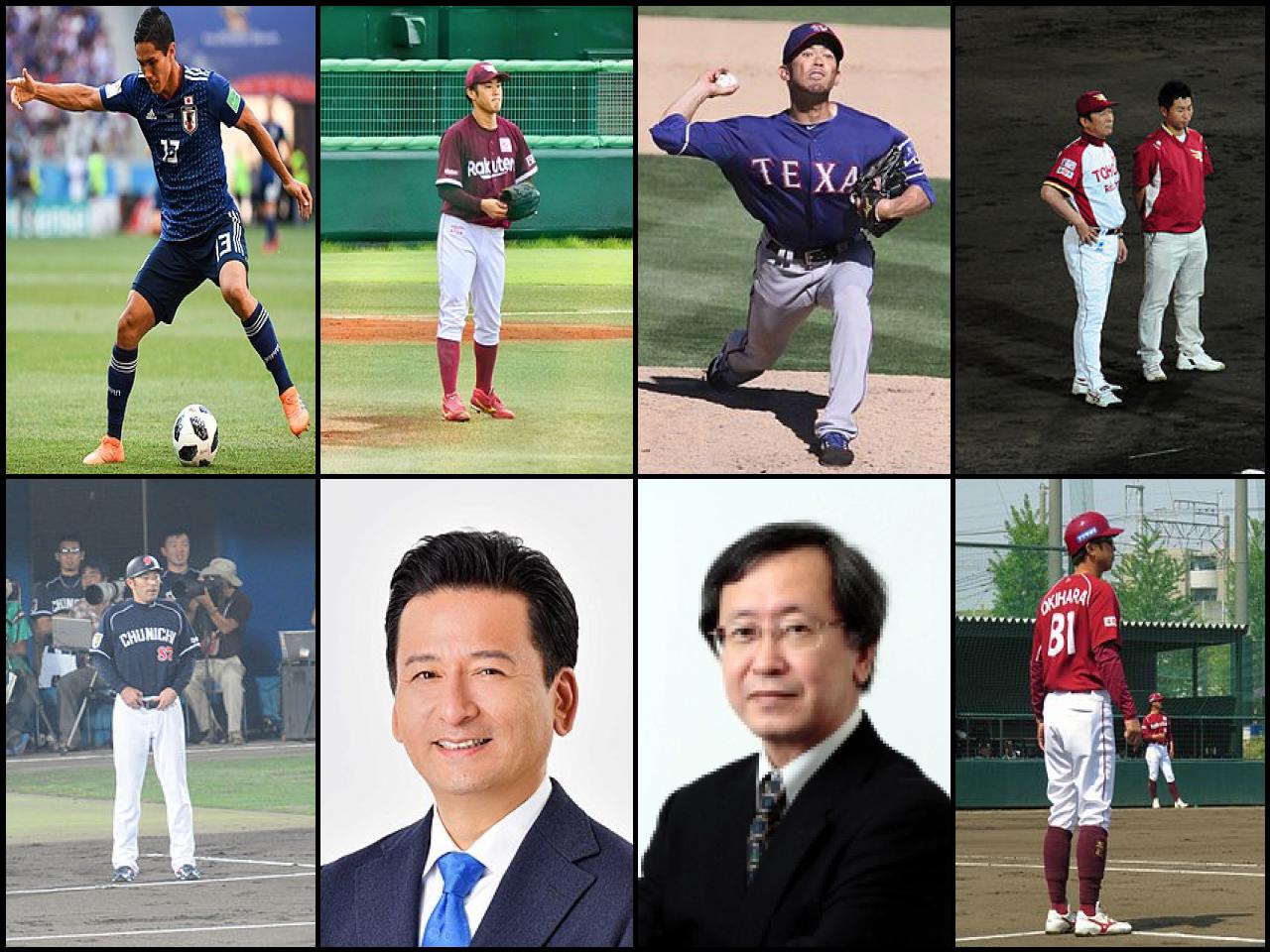 Famous People with name Yoshinori