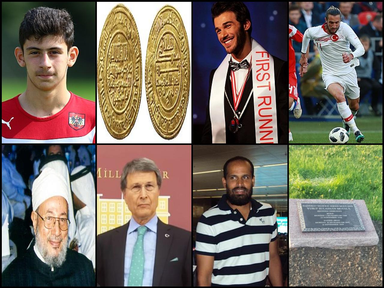 Famous People with name Yusuf