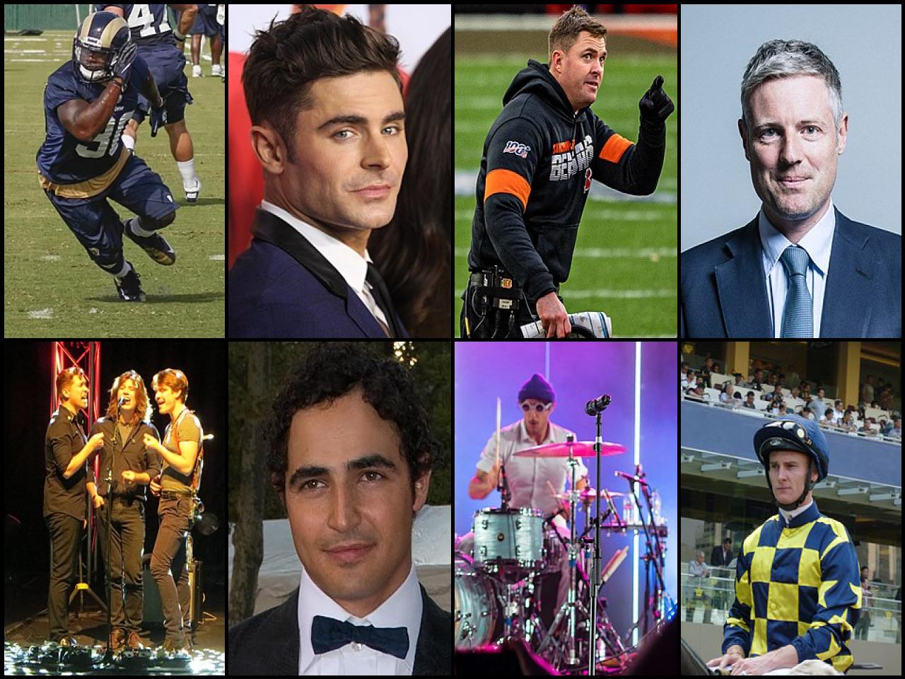 Famous People with name Zac