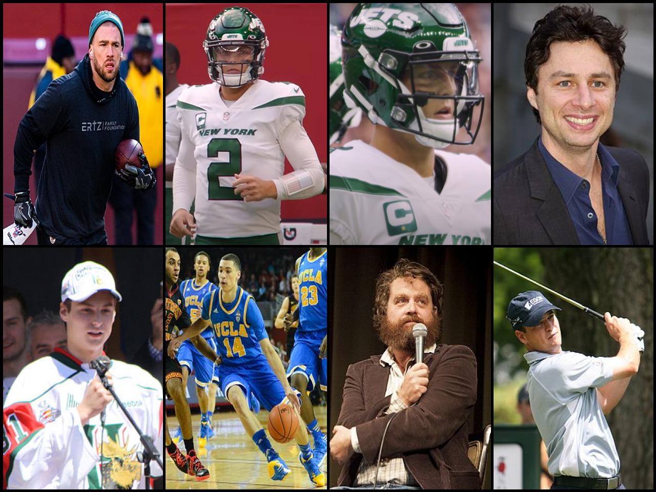 Famous People with name Zach