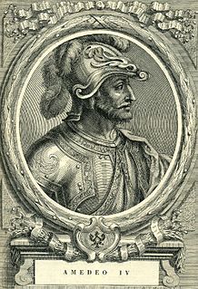 Amadeus IV, Count of Savoy