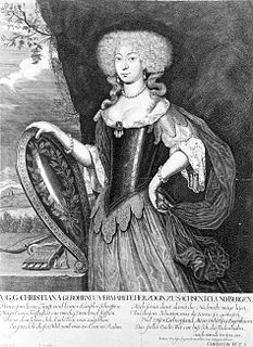 Christiane of Saxe-Merseburg