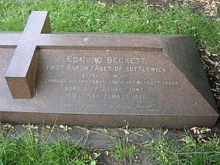 Edmund Faber, 1st Baron Faber