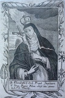 Elizabeth of Hungary, Queen of Serbia