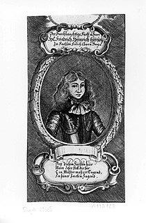 Frederick Henry, Duke of Saxe-Zeitz-Pegau-Neustadt