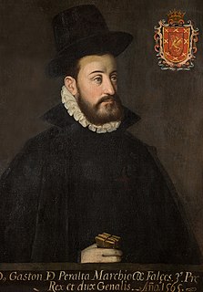 Gastón de Peralta, 3rd Marquis of Falces