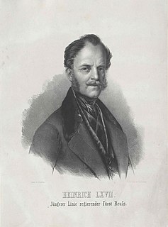 Heinrich LXVII, Prince Reuss of Gera