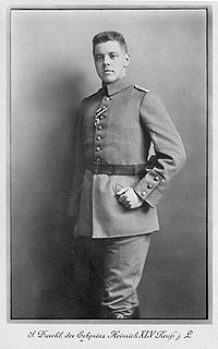 Heinrich XLV, Hereditary Prince Reuss of Gera